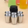 6x Rvs Shot Bekertjes - Borrelglaasjes - Thee/ Koffie Beker - Shotjes Met Leren Case - Bekers 30 ML -Goedkope Licht Tent Winkel 1200x1200 44