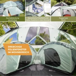 Skandika Bern 4 Koepeltent - Koepeltent - Tenten - 4 Persoons Kampeertent Met Panoramisch Dakraam, 2 Slaapcabines, Grondzeil, 210 Cm Stahoogte, Waterdicht, 4000 Mm Waterkolom - Grote Outdoor Familie Tent, Kampeertent - Grijs 12 Skandika Bern 4 Koepeltent - Koepeltent - Tenten - 4 Persoons Kampeertent Met Panoramisch Dakraam, 2 Slaapcabines, Grondzeil, 210 Cm Stahoogte, Waterdicht, 4000 Mm Waterkolom - Grote Outdoor Familie Tent, Kampeertent - Grijs -Goedkope Licht Tent Winkel 1200x1200 483