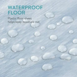 Navaris Windscherm Voor Het Strand - Zon- En Windbescherming Voor Drie Personen - Pop-up Speeltent Met UV- Bescherming - Beach Shelter Met Draagtas -Goedkope Licht Tent Winkel 1200x1200 499