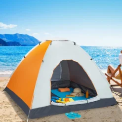 Relaxdays Strandtent Pop-up - Omkleedtent - 145x180 Cm - 2-3 Personen - Beachtent -compact - Oranje 16 Relaxdays Strandtent Pop-up - Omkleedtent - 145x180 Cm - 2-3 Personen - Beachtent -compact - Oranje -Goedkope Licht Tent Winkel 1200x1200 566