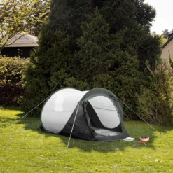 JEMIDI Tweepersoons Pop-up Tent - Opgooitent, Werptent Voor 2 Personen - Ideaal Als Festivaltent Of Kampeertent - Verschillende Kleuren -Goedkope Licht Tent Winkel 1200x1200 589