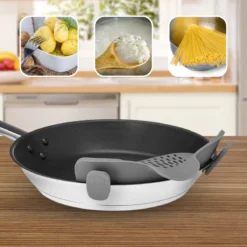 SensaHome- Siliconen Vergiet - Keuken Afgietdeksel - Afgiethulp - Siliconen - BPA Vrij - Grijs -Goedkope Licht Tent Winkel 1200x1200 80