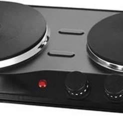 Emerio HP-114482.1 Dubbele Elektrische Kookplaat Zwart