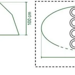Coleman Galiano 4 Pop-up Tent - 4-Persoons - Blauw/Wit -Goedkope Licht Tent Winkel 1200x416