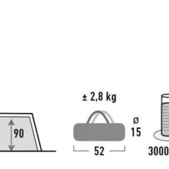 High Peak Kite 2 Tunneltent - Groen - 2 Persoons 15 High Peak Kite 2 Tunneltent - Groen - 2 Persoons -Goedkope Licht Tent Winkel 1200x453 1