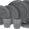Travellife Palma Serviesset Dark Grey 16-delig -Goedkope Licht Tent Winkel 1200x540