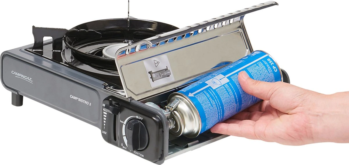 Campingaz Camp Bistro 3 Camping Kooktoestel - 1-pits - 2200 Watt 7 Campingaz Camp Bistro 3 Camping Kooktoestel - 1-pits - 2200 Watt - Afbeelding 5