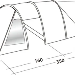 Easy Camp Tent Galaxy 300 3-persoons Rustiekgroen -Goedkope Licht Tent Winkel 1200x604