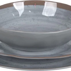 Bo-Camp Servies - Halo - 12-delig - Grijs 24 Bo-Camp Servies - Halo - 12-delig - Grijs -Goedkope Licht Tent Winkel 1200x606