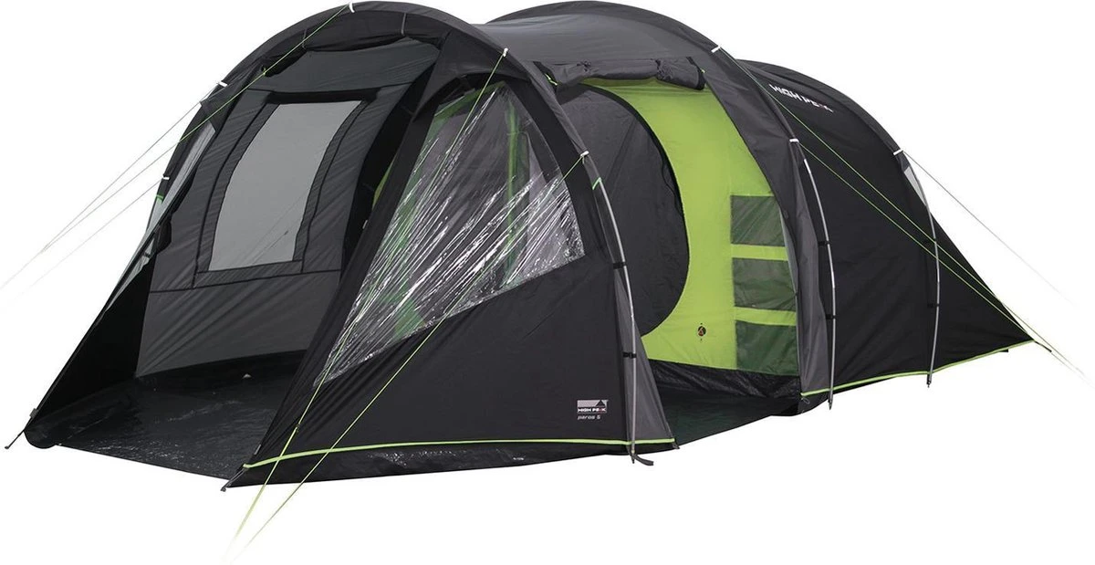High Peak Paros 5 Tunneltent - 5-Persoons - Donkergrijs 3 High Peak Paros 5 Tunneltent - 5-Persoons - Donkergrijs