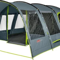 Coleman Vail 6L Tunneltent - Familie Tent - 6-Persoons - Grijs/Groen