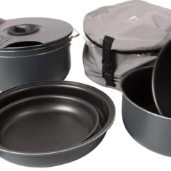 Bo-Camp Pannenset - Camping - 7-delig - Aluminium