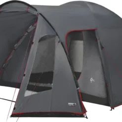 High Peak Tessin 4 Koepeltent - 4-Persoons - Grijs
