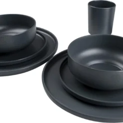 Bo-Camp Industrial - Servies - Patom - 100% Melamine - 16-Delig Servies 8 Bo-Camp Industrial - Servies - Patom - 100% Melamine - 16-Delig Servies -Goedkope Licht Tent Winkel 1200x677