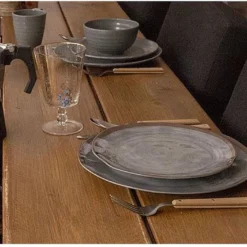 Bo-Camp Servies - Halo - 12-delig - Grijs 25 Bo-Camp Servies - Halo - 12-delig - Grijs -Goedkope Licht Tent Winkel 1200x708