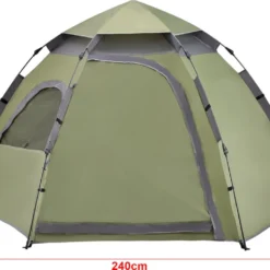 Pro-Tec Tent Nybro Automatisch 240x205x140 Cm Donkergroen -Goedkope Licht Tent Winkel 1200x726 2