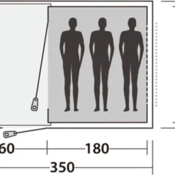 Easy Camp Tent Galaxy 300 3-persoons Rustiekgroen -Goedkope Licht Tent Winkel 1200x746 3