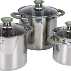 Bo-Camp - Pannenset - Elan Plus - 3-Delig - RVS