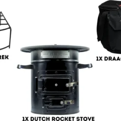 Dutch Rocket Stove - Rocket Stove - Kooktoestel Op Houtvuur - Met Draagtas - Dutch Oven -Goedkope Licht Tent Winkel 1200x793 1