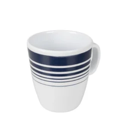 Bo-Camp - Servies - Classic - 16-Delig - Wit/Navy -Goedkope Licht Tent Winkel 1200x794 10