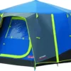 Coleman OctaGo Tent - Festival - 3-Persoons - Blauw/lime -Goedkope Licht Tent Winkel 1200x795