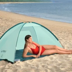 Bestway Strandtent - Pavillo - 2-Persoons - UV80 Zonbescherming - Incl. Tentharingen - Zandzakken Voor Stabiliteit - 200 X 120 X 95 CM -Goedkope Licht Tent Winkel 1200x799 55