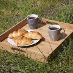 Bo-Camp Servies - Campingbord - 100% Melamine - 16-delig - Grijs -Goedkope Licht Tent Winkel 1200x800 12