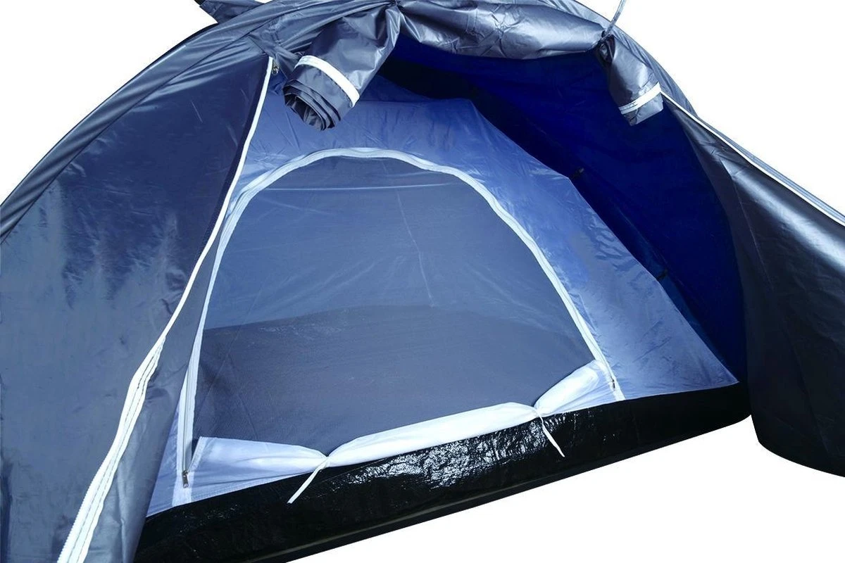 Dunlop Tent - Blauw - 2 Persoons 6 Dunlop Tent - Blauw - 2 Persoons - Afbeelding 4