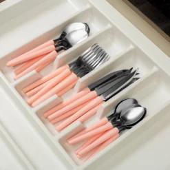 Di Solle Inova D - 6 Persoons Bestekset - Handige Opbergbak Met Raspdeksel - 26 Delig - Baby Pink -Goedkope Licht Tent Winkel 1200x800 2