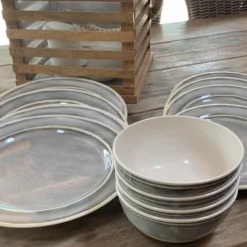 RJRQuality Camping Servies - 12 Delig – 100% Melamine Servies Set – Campingservies – Melamine Borden -Goedkope Licht Tent Winkel 1200x824 1