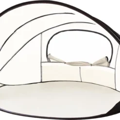 Deryan Luxe Pop Up Strandtent XXL - Anti-UV 50+ - Cream