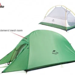 Cloud Up 1 Upgraded - Naturehike® - 1 Persoons Tent - Lichtgewicht Tent - Incl. Grondzeil - 210T 3000mm - Outdoor - Waterdicht - Hiking & Wandelen 17 Cloud Up 1 Upgraded - Naturehike® - 1 Persoons Tent - Lichtgewicht Tent - Incl. Grondzeil - 210T 3000mm - Outdoor - Waterdicht - Hiking & Wandelen -Goedkope Licht Tent Winkel 1200x897 2
