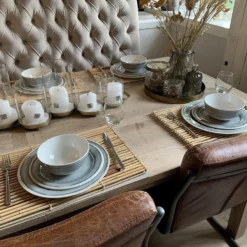 RJRQuality Camping Servies - 12 Delig – 100% Melamine Servies Set – Campingservies – Melamine Borden -Goedkope Licht Tent Winkel 1200x900 10