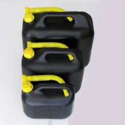 Dunlop Jerrycan 20 Liter - Benzine En Water - UN-Gecertificeerd Voor Gevaarlijke Vloeistoffen - Incl. Trechter/Benzineslang - Zwart/Geel -Goedkope Licht Tent Winkel 1200x900 18