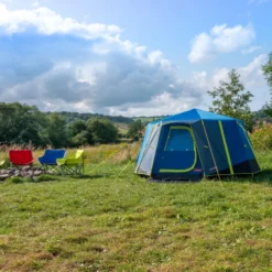 Coleman OctaGo Tent - Festival - 3-Persoons - Blauw/lime -Goedkope Licht Tent Winkel 1200x900 37