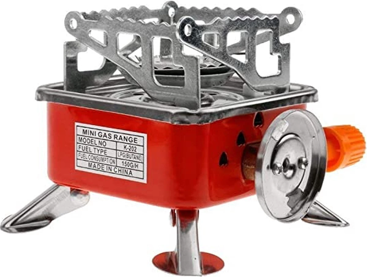 IBright Camping Gasbrander Kooktoestel - Compact En Opvouwbaar -Draagbare 1-pits Kookbrander 7 IBright Camping Gasbrander Kooktoestel - Compact En Opvouwbaar -Draagbare 1-pits Kookbrander - Afbeelding 5