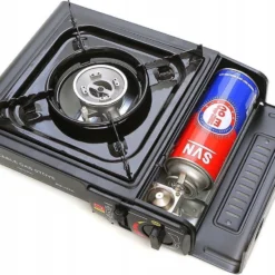 IBright Draagbare Camping Kooktoestel - Gasbrander - 1 Pits Gaspit - Elektrische Ontsteking - 2900 Watt - Met Koffer - Zwart -Goedkope Licht Tent Winkel 1200x911