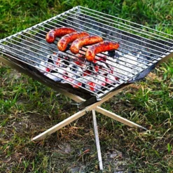 Firekorf + Grill + Spit : Opvouwbare Vuurkorf / Vuurschaal Met Rooster En Spit - Draagbare BBQ - Opbergtas - Kampeer Grill - Kookset 20 Firekorf + Grill + Spit : Opvouwbare Vuurkorf / Vuurschaal Met Rooster En Spit - Draagbare BBQ - Opbergtas - Kampeer Grill - Kookset -Goedkope Licht Tent Winkel 1200x946