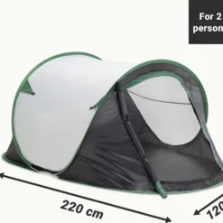 JEMIDI Tweepersoons Pop-up Tent - Opgooitent, Werptent Voor 2 Personen - Ideaal Als Festivaltent Of Kampeertent - Verschillende Kleuren -Goedkope Licht Tent Winkel 1200x994 1