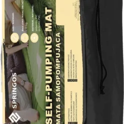 Springos Slaapmat | Zelfopblazend | 180 Cm | Inclusief Hoes | Zwart -Goedkope Licht Tent Winkel 402x1200