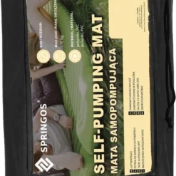 Springos Slaapmat | Zelfopblazend | 180 Cm | Inclusief Hoes | Zwart -Goedkope Licht Tent Winkel 426x1200