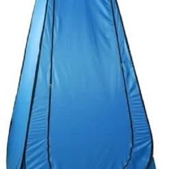 Merkloos 4 In 1 Pop-up Douchetent Voor Omkleden, Douchen, Toilet En Opslag - 1 Persoons Tent - Camping Douche En Omkleedtent - Inclusief Haringen En Draagtas - 190 X 110 X 110 Cm Blauw -Goedkope Licht Tent Winkel 766x1200
