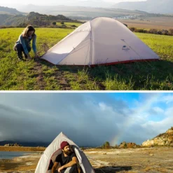 Cloud Up 3 Upgraded - Naturehike® - Tent 3 Persoons - Lichtgewicht Tent - Incl. Grondzeil - 20D 4000MM - Outdoor Kampeertent - Waterdicht - Hiking & Wandelen -Goedkope Licht Tent Winkel 804x1200 4