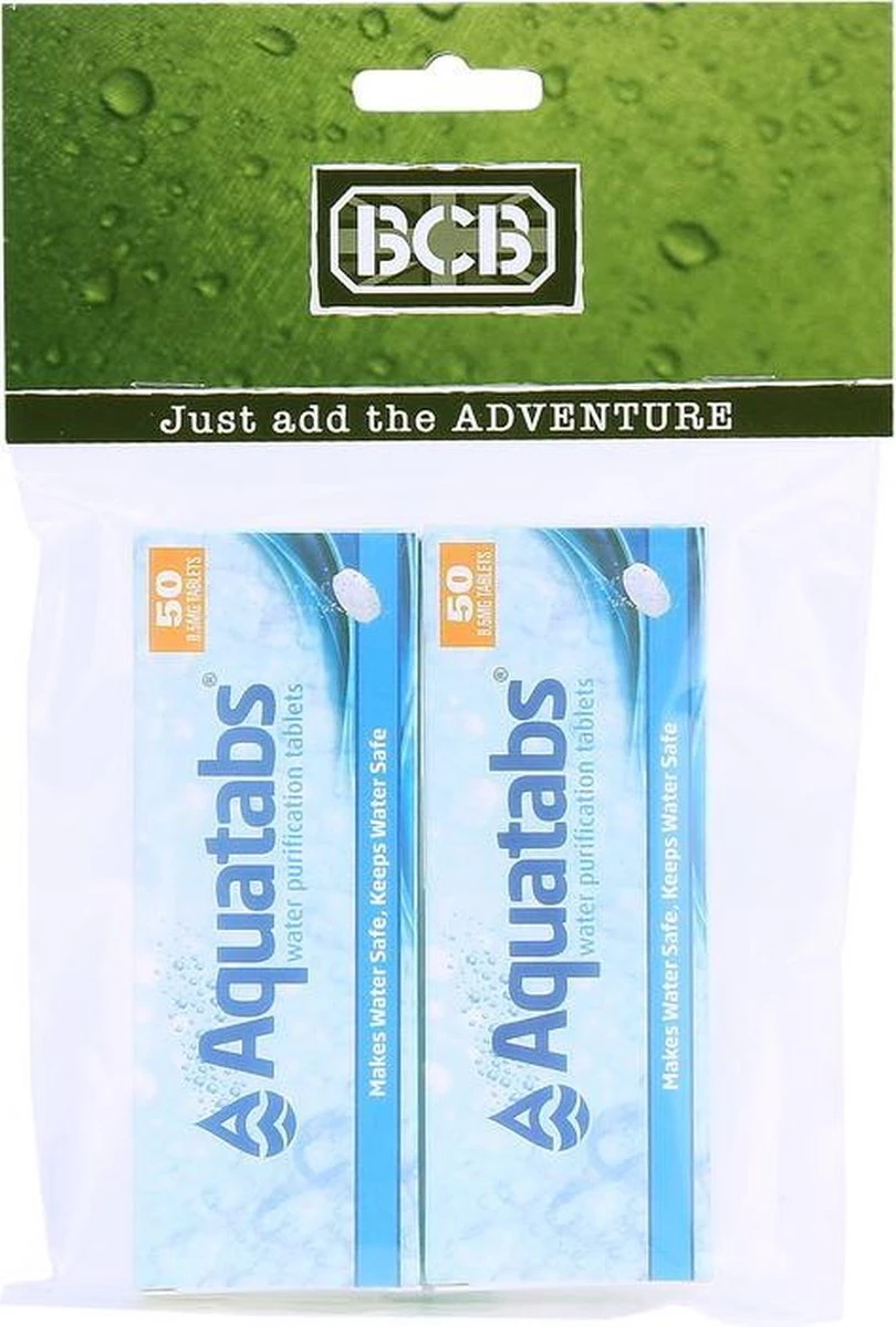 Aquatabs - Waterzuiveringstabletten - 2X50 Stuks 6 Aquatabs - Waterzuiveringstabletten - 2X50 Stuks - Afbeelding 4