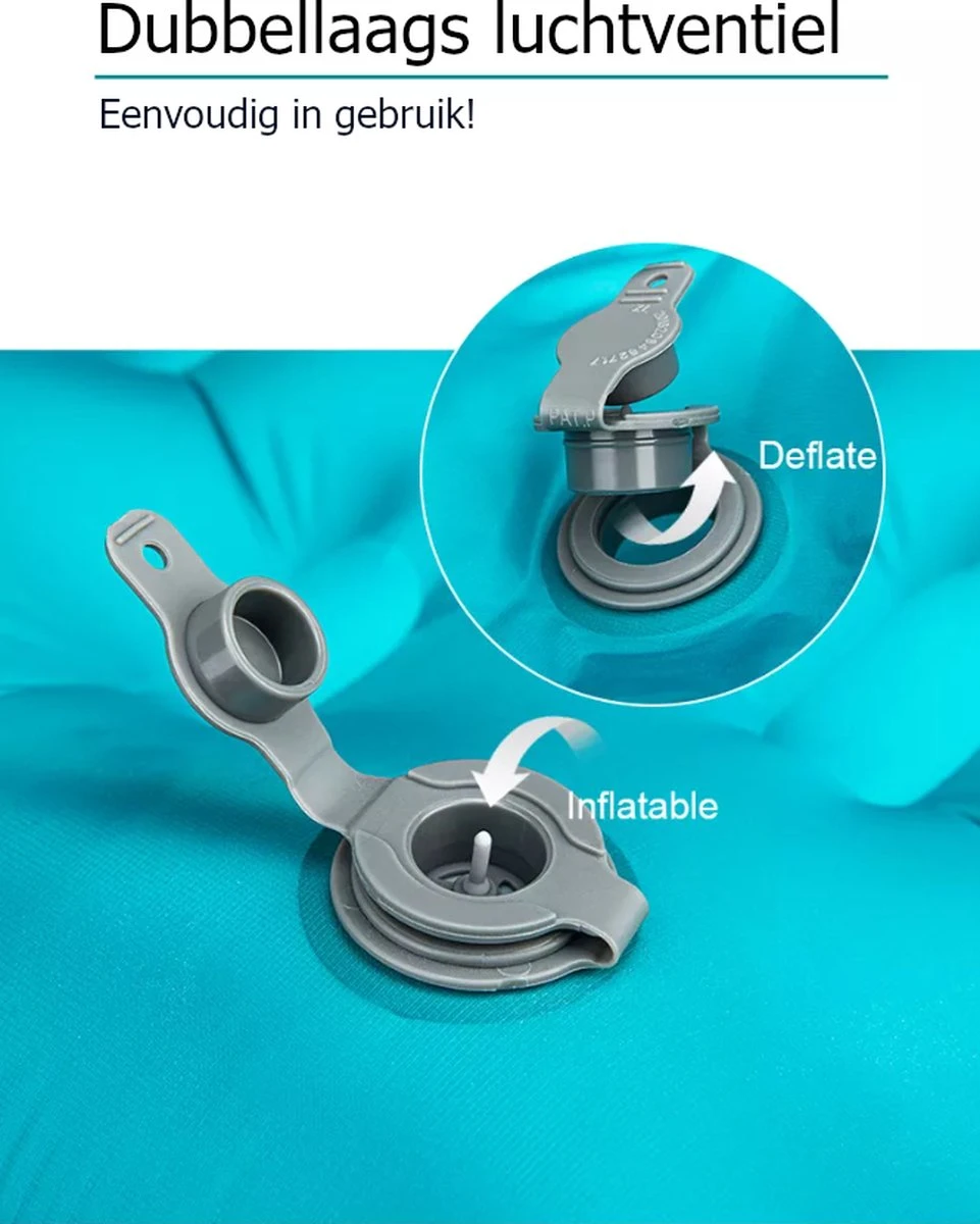 Naturehike® 3D Luchtmatras Premium - Comfortabel R-waarde 2.0 - Extra Dikke Slaapmat - Luchtbed Kamperen - Opblaasbaar Matras - Lichtgewicht - Outdoor - Camping 13 Naturehike® 3D Luchtmatras Premium - Comfortabel R-waarde 2.0 - Extra Dikke Slaapmat - Luchtbed Kamperen - Opblaasbaar Matras - Lichtgewicht - Outdoor - Camping - Afbeelding 11