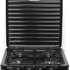 Zilan - Gas Kooktoestel 4 Pits - Campingkooktoestel - Gaskookplaat - Zwart -Goedkope Licht Tent Winkel 990x1200 2